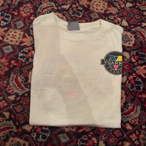 Vuarnet White Tee with Colorful Logo